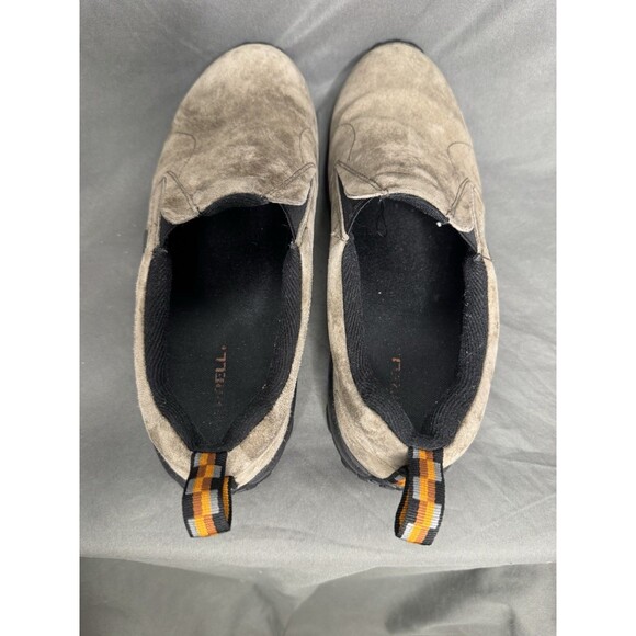 Merrell Jungle Moc Shoes Nubuck Men 11 Gunsmoke Slip On Suede Comfort Clog Gorp main image 5